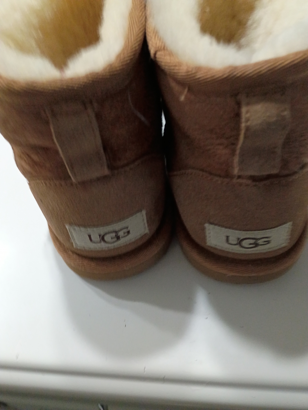 UGG Girls Youth Classic Mini Boot in Chestnut - Cozy Shearling Lined